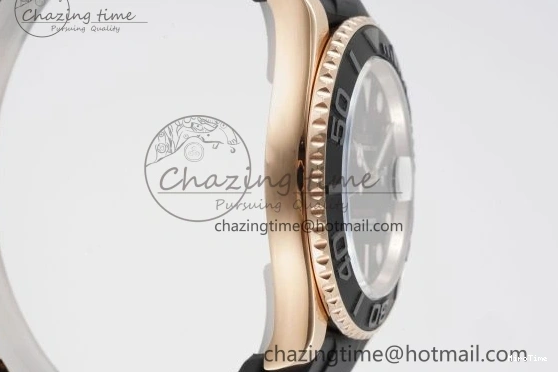 MiroTime 0508 Yacht-Master 116655 VSF 1:1 Best Edition Black Ceramic Bezel on Oysterflex Rubber Strap VS Practical 2096